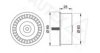 AUTEX 651458 Deflection/Guide Pulley, timing belt